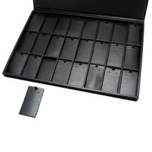 Bandeja Napa com Tampa Para 24 Pares de Brinco - Grande