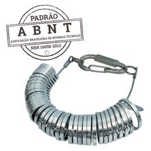 Aneleiro de Metal para Medir Os Dedos Padrão Abnt Nbr 16058:2012