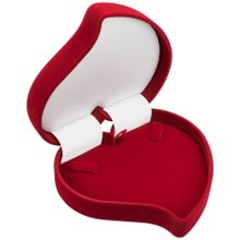 Estojo Coração de Veludo Para Joias (colar Médio)