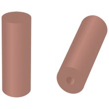 Ponta Abrasiva Cilíndrica Rosa Para Motor Micro Retífica