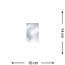100 Saquinhos Zip Lock 10 X 14 Cm