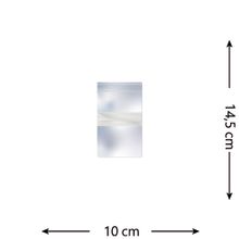 100 Saquinhos Zip Lock 10 X 14,5 Cm