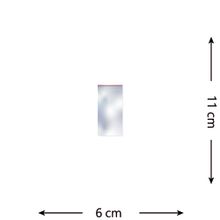 100 Saquinhos Zip Lock 6 X 11 Cm