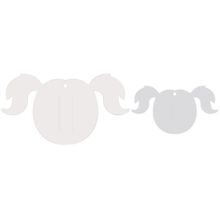100 Cartelas Tags para Laços e Bicos de Pato (nº 73)