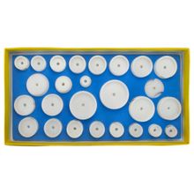 Kit com 26 Matrizes Nylon Evidência Para Prensa de Bancada
