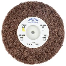 Escova Rotativa Scotch Bright Grobet Usa para Polir e Fosquear (17.862 Ac)