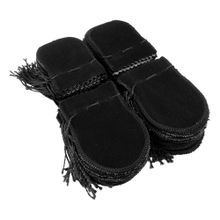 100 Saquinhos de Veludo Preto Promo Grande