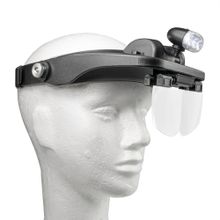 Lupa de Pala Profissional com Luz 4 Lentes