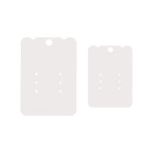 100 Cartelas Tags Para Três Pares de Brincos (nº 56)