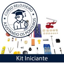 Kit Ferramentas Iniciante Curso Ajustando os Ponteiros