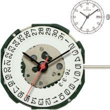 Máquina Para Relógio de Pulso 2117 Cano Longo com Calendário
