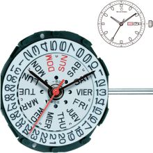 Máquina Para Relógio de Pulso 2005 com Calendário Duplo
