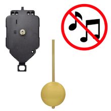 Máquina Para Relógio de Parede com Pêndulo de Metal Tic-Tac