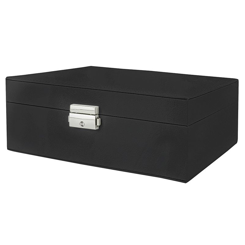 Porta-joias-chave-preto