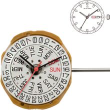Máquina Para Relógio de Pulso Gl00 com Calendário Duplo