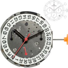 Máquina Para Relógio de Pulso Js26 Eixo Longo com Calendário e Acumuladores