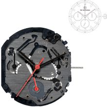 Máquina para Relógio de Pulso Vx9je com Acumuladores
