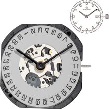 Máquina para Relógio de Pulso Vx3ke com Calendário e sem Ponteiro de Segundos