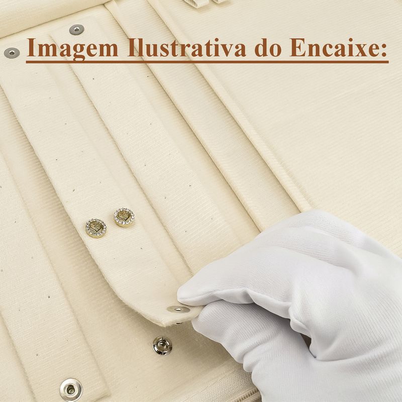Mostruario-para joias-brincos-bege