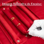 Mostruario-para joias-aneis-vermelho