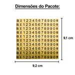 kit preco dourado grande