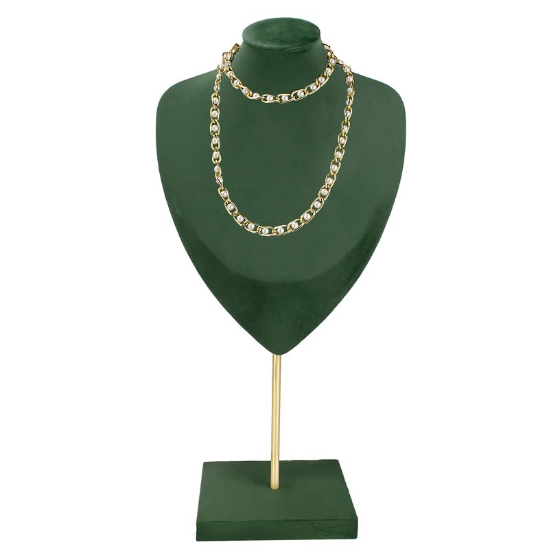 Busto mavi suede G metal 5
