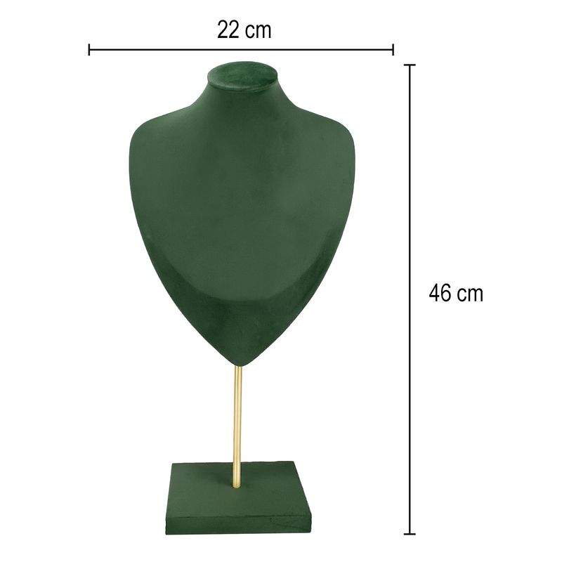 Busto mavi suede G metal 3