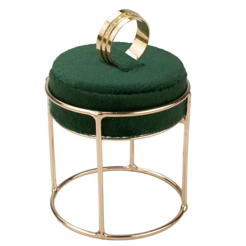 Expositor mavi suede torre anel P 2
